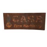CASE Farm Machinery Metal Sign