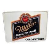 Miller Beer Painted Metal Sign