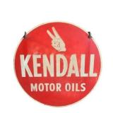 Kendall Motor Oil Double Sided Metal Sign