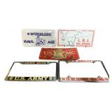 License Plate/Covers Lot