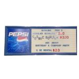 Pepsi Menu Board