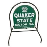 Quaker State Tombstone DSP Sign w/ Frame