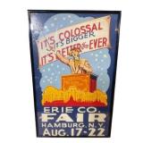 Erie Co Fair Hamburg, N.Y. Framed Poster