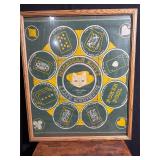 Michigan Kitty Framed Tapestry