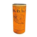 Hog Rx No. 85 Can Paper Label