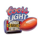 Coors Light Monday Night Football abc Metal Sign