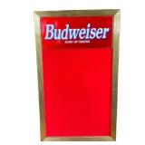 Budweiser Felt Menu Board
