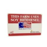 FS Home Grown Fuels Metal Sign