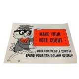 Caterpillar Advertising Poster