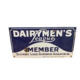 Dairymenï¿½s League Member Porcelain Sign