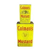 Colemanï¿½s Mustard Cans