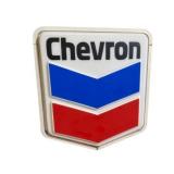 Chevron Sign in Metal Can