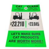 Caterpillar Advertising Poster