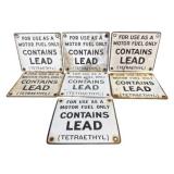 Contains Lead Porcelain Plates