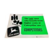 Caterpillar Advertising Poster