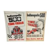 Indianapolis 500 Time Trials Posters