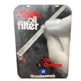 GM Goodwrench Double Sided Metal Sign