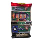 8 Ball Coin Op Slot Machine 32 x 18 1/2ï¿½