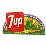 7Up The Uncola Flange Sign