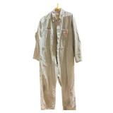 UniTog Green Striped Coveralls Conoco Patch