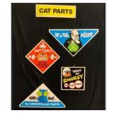 Caterpillar Hanging Advertising Display