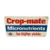 Amoco Crop-Mate Mirconutrients Metal Sign
