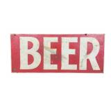 Beer Masonite Signs