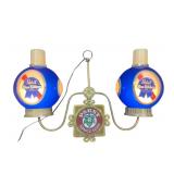 Pabst Blue Ribbon Hanging Light Up