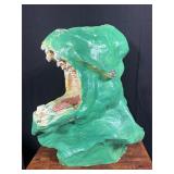 Papier-mï¿½chï¿½ Creature Head