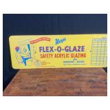 Flex-O-Glaze Masonite Sign