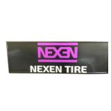 Nexen Tire Embossed Metal Sign