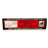 Tisco Drive Shaft Service Center Double Sided Sign