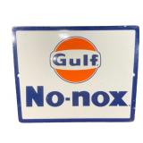Gulf No-nox Porcelain Pump Plate