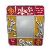 Strohï¿½s Beer Embossed Plastic Sign
