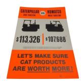 Caterpillar Advertising Poster