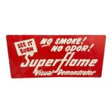 Super Flame Metal Sign