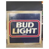 Bud Light Beer Sign