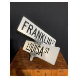 Street Signs Franklin & Louisa St