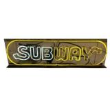 Subway Neon Light Up
