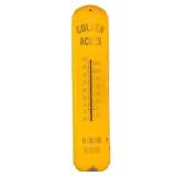Golden Acres Hybrid Seeds Metal Thermometer