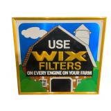 Wix Filters Embossed Metal Sign