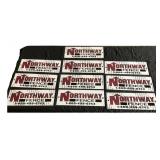 Lot of 10 Northway Fence Metal Signs