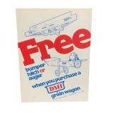 Caterpillar Advertising Poster