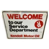 Kendall Motor Oil Metal Sign