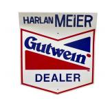 Gutwein Dealer Metal Sign