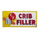 Crib Filler Double Sided Metal Sign