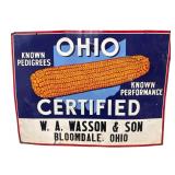 Ohio Certified Double Sided Metal Sign