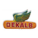 Dekalb Seed Corn Embossed Metal Sign