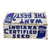 Indiana Certified Seed Metal Sign