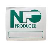 NFO Producer Double Sided Metal Sign